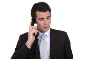A Business Man Calls With Questions About Scheduling As A New Dental Patient. 