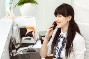 Dental Office Telephone Tactics Include Smiling When You Answer The Telephone.