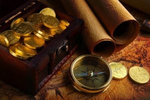 Treasure Maps Lead To Hidden Money. Dental office aging reports lead to missing money too!