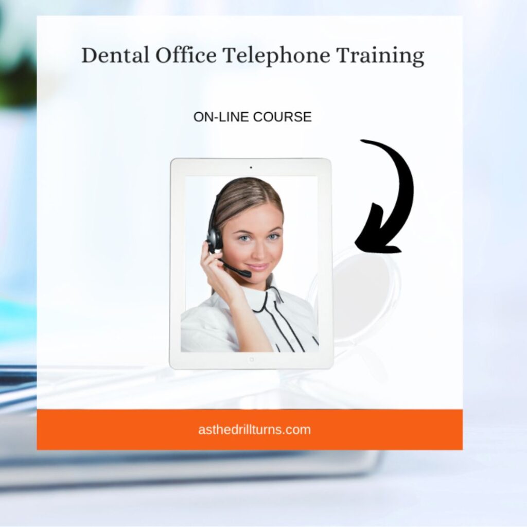 Dental Phone Training Course is a self-propelled course for the dental office team